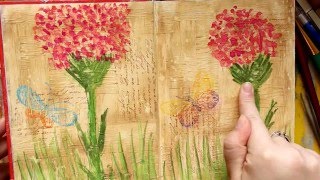Flip Through My Second Art Journal