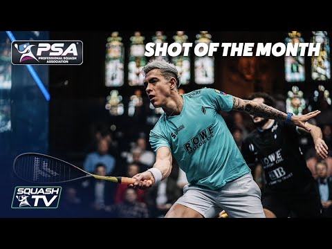 Squash: Men's Shot of the Month - March 2020