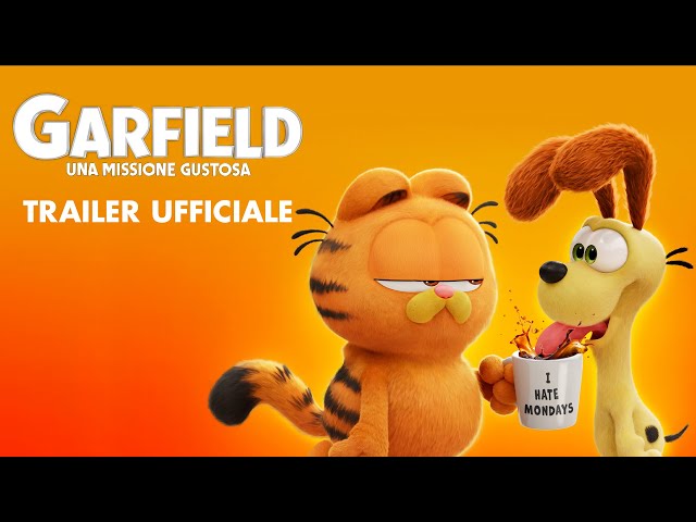 Anteprima Immagine Trailer Garfield: Una Missione Gustosa, trailer del film animazione del 2024 di Mark Dindal con il doppiaggio originale di Chris Pratt, 