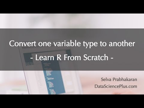 how to know variable type in r