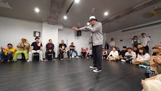 LoCo YoKo vs Kid Boogie – Groove Line Osaka 2018 POP SIDE BEST4 (Another angle)