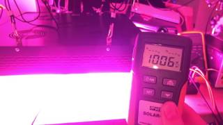 DIY Solar / Sunlight Simulator for Solar Panel Testing – Pt 2