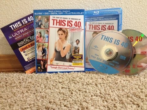 This Is 40 Blu Ray Unboxing