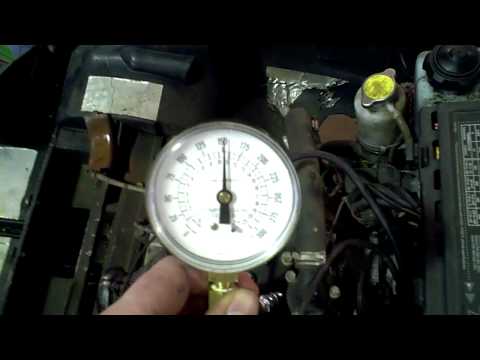 how to do a compression test carburetor