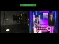 Derren Brown Predicting lottery (lotto) live ! split screen BBC and channel4