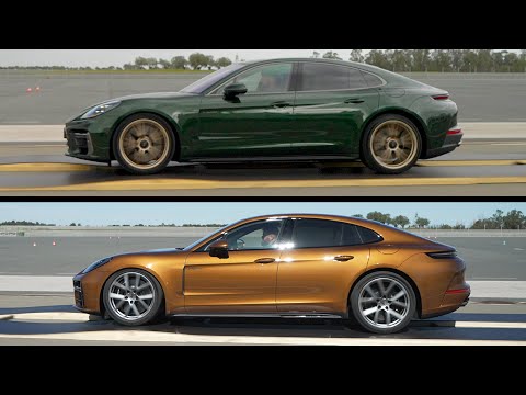 NEW 2024 Porsche Panamera – Active Ride vs Standard Chassis