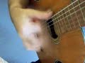 Flamenco guitar lesson - 4 stroke rasgueado - amii