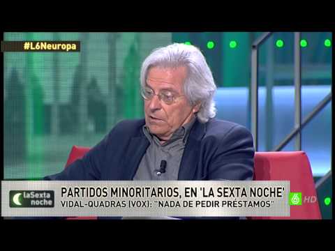 Debate con los candidatos a las elecciones europeas en La Sexta Noche