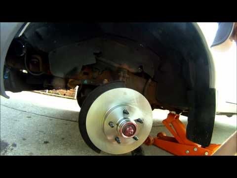 2001 Ford Ranger Brake Rotor and Wheel Bearing replacement 3.0 2wd