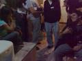 Júlio mostrando suas habilidades sedutoras