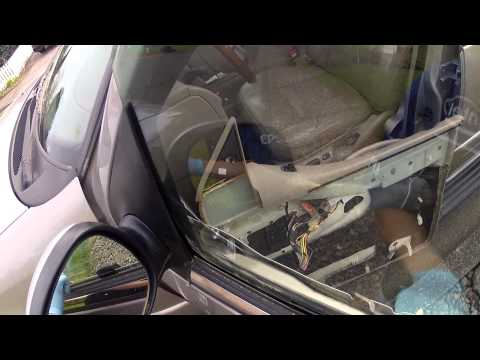 How to replace side roll down glass 2001 Lincoln Navigator