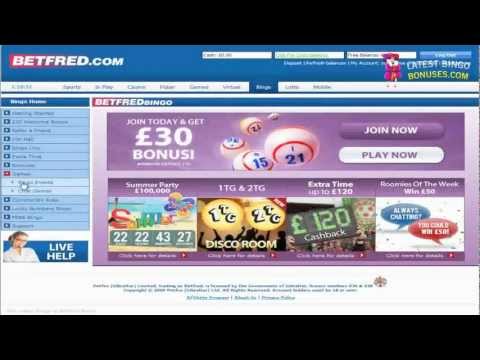 Betfred Bingo Video Review
