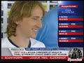 David Bentley VERY excited