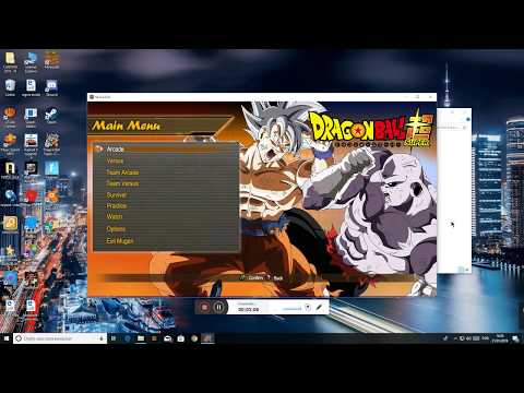 Como baixar DRAGON BALL SUPER mugen V2 NO PC!!Windows 10