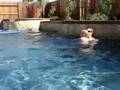 Brooklyn DePriest swimming