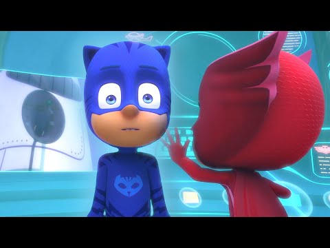 Catboy turns in to Robot | NEW | PJ Masks Official