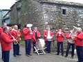 Banda de Rodeiro en el homenaje al aviador Gumersindo Are�n
