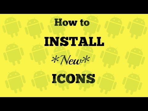 how to set icon in android