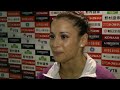Alicia Sacramone after women's podium training at the 2011 World Championships.