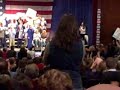 Heckler at Hillary Clinton event