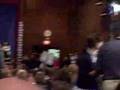 Heckler at Hillary Clinton event