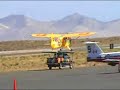 Reno Air Race Exhibition Stunt Plane Landing on Pickup Reno Air Race Exhibition Stunt Plane Landing on Pickup