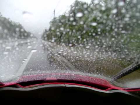 cabbike - This is inside the Cab-bike on the way to work along a bicycle route. Conditions are rainy, temperature is in the low 60s, and the wind is calm. The Cab-bike...
