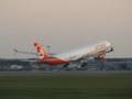 Air Berlin A333 departs YUL on 24R