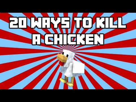 how to be a chicken in minecraft
