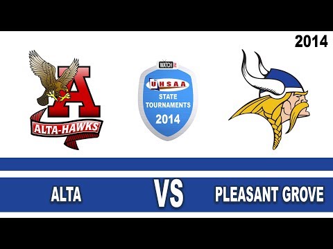5A Boys Basketball: Alta vs Pleasant Grove Utah High School State Tournament 3/6/14