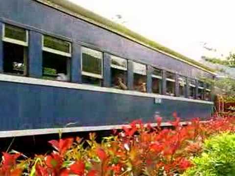片上鉄道　展示運転