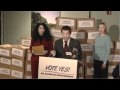 Arizona Medical Marijuana Policy Project Turns in Petitions (1)