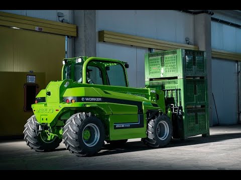 Merlo E-WORKER. Šetrné a tiché řešení