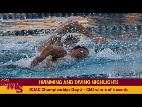 Swimming & Diving Highlights - SCIAC Championships Day Two thumbnail