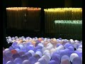 Bruce Munro Field of Light installation at the V&A