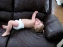Kylie going gonzo on the couch