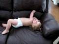 Kylie going gonzo on the couch