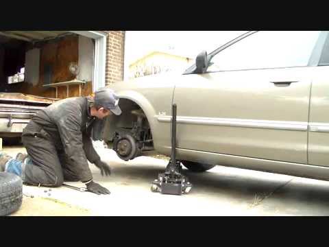 Mazda Protege front brake job and repair