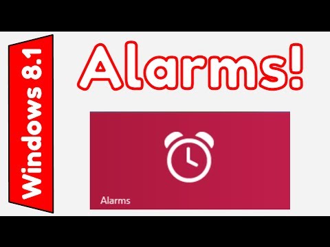 Windows 8.1: Alarms App Overview