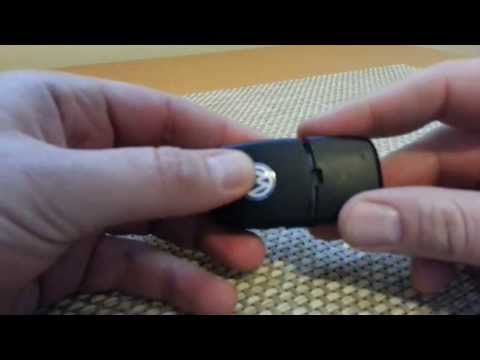 VW Volkswagen Jetta How to replace Remote Key battery DIY replacement MK4 Golf Beetle