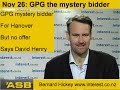90 seconds at 9am: GPG the mystery bidder for Hanover; Grant Samuel report 'fair'