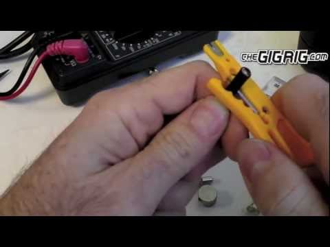 how to wrap a patch cord