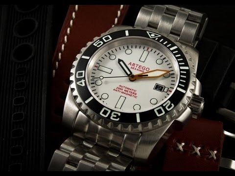 watchreport - James Stacey reviews the new Artego Sea King for Watch Report. Full review and photos available at http://www.watchreport.com/2011/01/artego-sea-king-review....