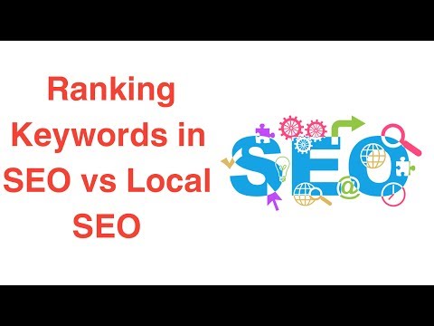 Watch 'Ranking Keywords in SEO vs Local SEO '