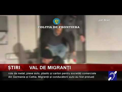 Val de migranți, la frontieră