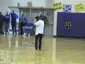 Recorded on October 16, 2009. It was Homecoming week and it was the homecoming assembly. It seems like it was a tribute of Michael Jackson, and he did a good job. RIP Michael Jackson