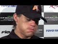 Albert Kraus's post-fight interview....