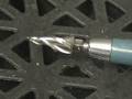 Carving Ice with Conical Endmill Bits