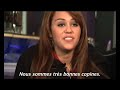 Miley Cyrus talks about Demi Lovato, Selena Gomez and Jonas Brothers.