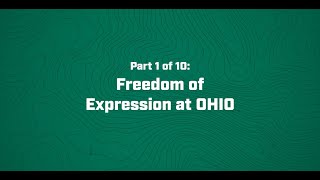 Freedom of Expression at OHIO